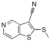 Thieno[3,2-c]pyridine-3-carbonitrile, 2-(methylthio)- (9CI) Struktur