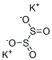 Potassium dithionite Struktur