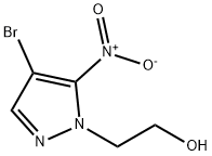 2-(4-broMo-5-nitro-1H-pyrazol-1-yl)ethanol Structure