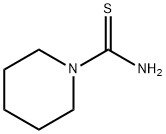 1-PIPERIDINETHIOCARBOXAMIDE Struktur