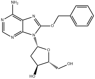 8-BENZYLOXY-2'-DEOXYADENOSINE Struktur