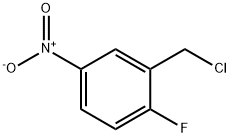 2-fluoro-5-nitrobenzyl chloride Struktur