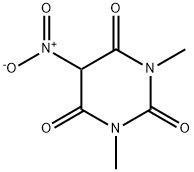 1,3-Dimethyl-5-nitrobarbituric Struktur