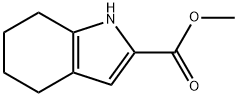 1H-Indole-2-carboxylic acid, 4,5,6,7-tetrahydro-, Methyl ester Struktur