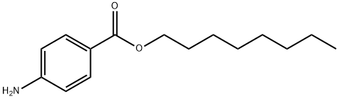 octyl 4-aminobenzoate Struktur