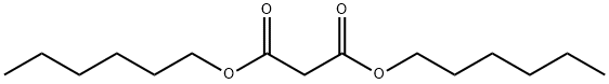 DIHEXYL MALONATE Struktur