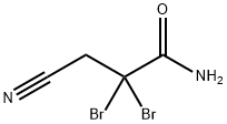 2,2-DIBROMO-3-CYANOPROPIONAMIDE
 Structure