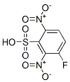 2,4-dinitrofluorobenzene sulfonic acid Struktur