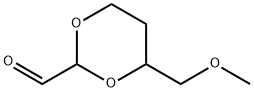 1,3-Dioxane-2-carboxaldehyde, 4-(methoxymethyl)- (9CI) Struktur