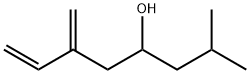 2-methyl-6-methyleneoct-7-en-4-ol  Struktur