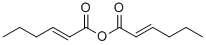 2-HEXENOIC ANHYDRIDE Struktur