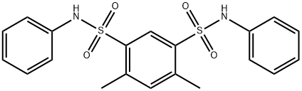 1,3-XYLYLENE-4,6-BIS(SULFANILIDE) Struktur