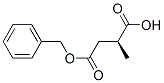 Butanedioic acid, methyl-, 4-(phenylmethyl) ester, (2S)- (9CI) Struktur