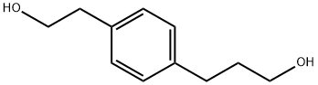 3-[4-(2-HYDROXY-ETHYL)-PHENYL]-PROPAN-1-OL Struktur