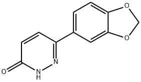 6-(1,3-Benzodioxol-5-yl)pyridazin-3-ol Struktur