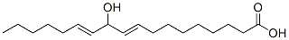 11-hydroxy-9,12-octadecadienoic acid Struktur