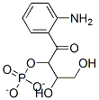 2-aminobenzoyl-glycerophosphate Struktur