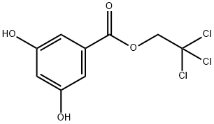 3,5-DIHYDROXYBENZOIC ACID 2,2,2-TRICHLOROETHYL ESTER Struktur