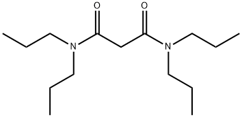 N,N,N',N'-TETRAPROPYLMALONAMIDE Structure