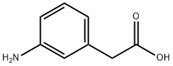 3-Aminophenylacetic acid Structure