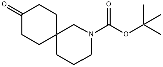 tert-butyl 9-oxo-2-azaspiro[5.5]undecane-2-carboxylate Struktur