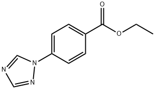 Ethyl 4-(1,2,4-Triazol-1-yl)benzoate Struktur