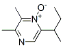 Pyrazine, 2,3-dimethyl-5-(1-methylpropyl)-, 4-oxide (9CI) Struktur