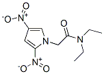 N,N-Diethyl-2,4-dinitro-1H-pyrrole-1-acetamide Struktur