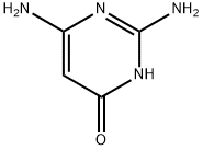 4(3H)-Pyrimidinone, 2,6-diamino- (9CI) Struktur