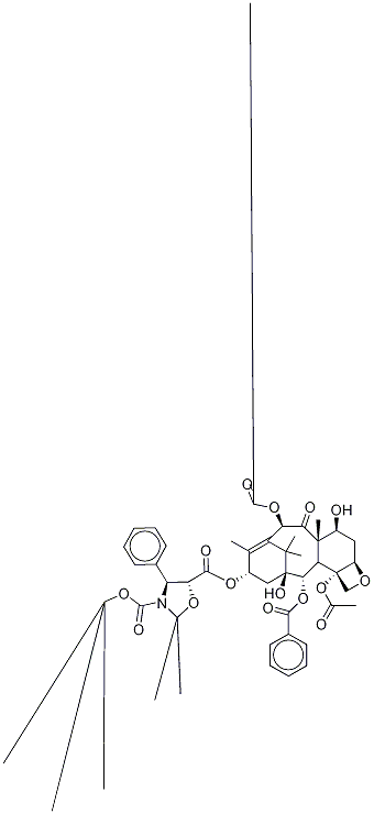 (4S,5R)-2,2-DiMethyl-4-phenyl-3,5-oxazolidinedicarboxylic Acid 5-[(2aR,4S,4aS,6R,9S,11S,12S,12aR,12bS)-6,12b-Bis(acetyloxy)-12-(benzoyloxy)-2a,3,4,4a,5,6,9,10 Struktur