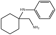 N-[1-(AMINOMETHYL)CYCLOHEXYL]-N-PHENYLAMINE Struktur