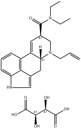 6-NOR-6-ALLYLLYSERGIC ACID DIETHYLAMIDE D-TARTRATE SALT