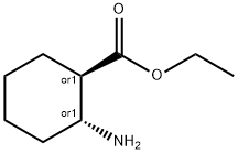 TRANS-2-AMINO-CYCLOHEXANECARBOXYLIC ACID ETHYL ESTER Struktur