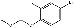 3-FLUORO-4-METHOXYMETHOXYPHENYLBORONIC ACID Struktur