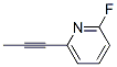 Pyridine, 2-fluoro-6-(1-propynyl)- (9CI) Struktur