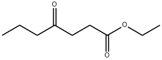 4-Oxoheptanoic acid ethyl ester Struktur