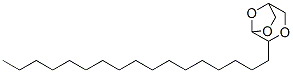 4-heptadecyl-3,6,8-trioxabicyclo(3.2.1)octane Struktur