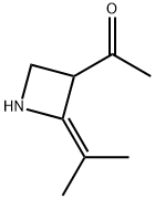 Ethanone, 1-[2-(1-methylethylidene)-3-azetidinyl]- (9CI) Struktur