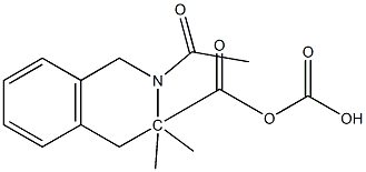 DiMethyl 2-Acetyl-1,2-dihydroisoquinoline-3,3(4H)-dicarboxylate Struktur