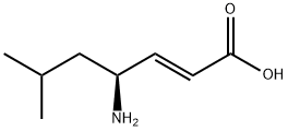 4-amino-6-methylhept-2-enoic acid Struktur