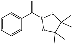 1-PHENYLVINYLBORONIC ACID PINACOL ESTER Struktur