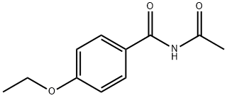 Benzamide, N-acetyl-4-ethoxy- (9CI) Struktur