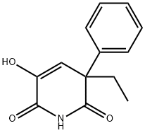 3-Ethyl-5-hydroxy-3-phenyl-2,6(1H,3H)-pyridinedione Struktur