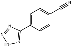 4-(2H-TETRAZOL-5-YL)-BENZONITRILE Struktur