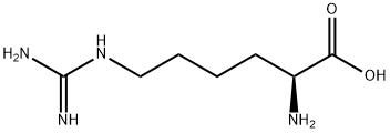 DL-Lysine, N6-(aMinoiMinoMethyl)- Struktur