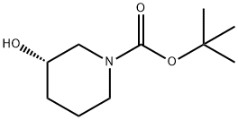 (S)-1-叔丁氧羰基-3-羥基哌啶, 143900-44-1, 結(jié)構(gòu)式