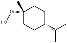 Hydroperoxide, 1-methyl-4-(1-methylethyl)cyclohexyl, cis- (9CI) Struktur