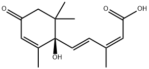 (-)-CIS, TRANS-ABSCISIC ACID Struktur