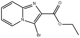 Ethyl 3-bromoimidazo[1,2-a]pyridine-2-carboxylate Struktur