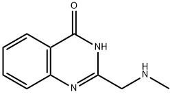 2-[(METHYLAMINO)METHYL]QUINAZOLIN-4(3H)-ONE Struktur